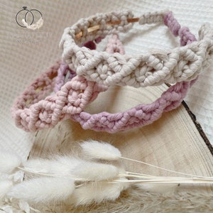 Macrame headband / wedding jewelry for hair | Boho style | Hairbands for children, girls, women, adults JGA