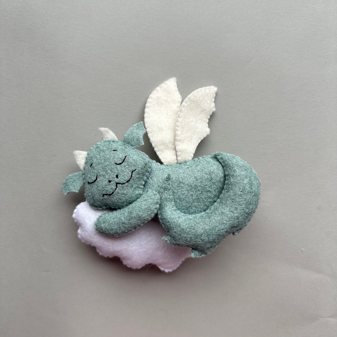 Dragon Plush Pdf Pattern Handmade Gift Plushie Pattern Dragon Ornament ...