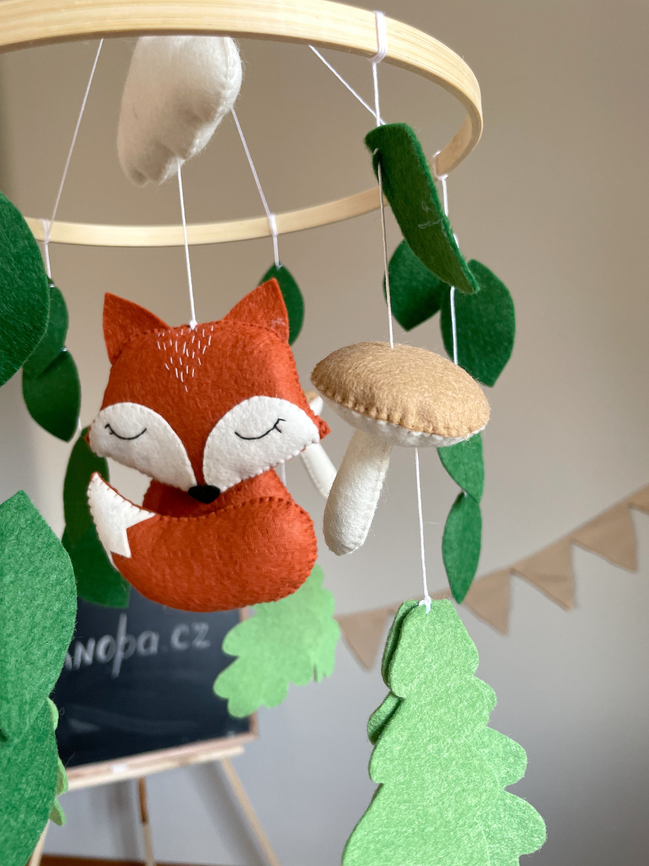 Make Your Own Nursery Baby Mobile DIY Craft Kit Make Baby Etsy