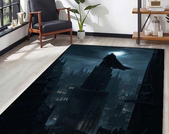 BATMAN×HOME ECONOMICS EXPERIMENT RUG Nothing but heroic vibes here