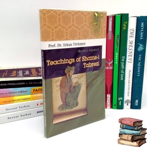 Teachings of Shems-i Tabrezi, shams mevlana Jalaluddin Rumi, masnavi, mathnawi book gifts, sufi dervish, islam sufism books, islamic gift