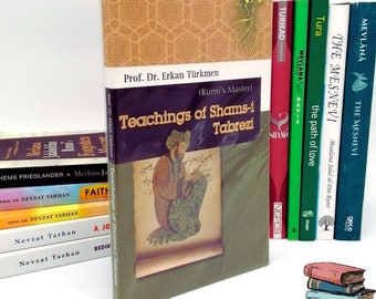 Teachings of Shems-i Tabrezi, shams mevlana Jalaluddin Rumi, masnavi, mathnawi book gifts, sufi dervish, islam sufism books, islamic gift