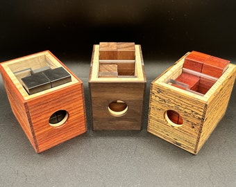 Box Rebellion Stewart Coffin #195 wood packing puzzle