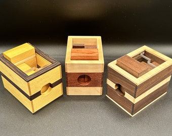 Box Rebellion Stewart Coffin #195 wood packing puzzle