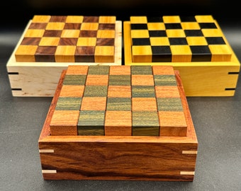 Unhappy Childhood Stewart Coffin #41 wood packing puzzle
