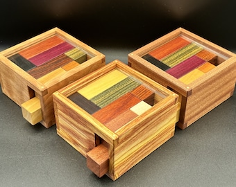 The Rattle Stewart Coffin #237 wood packing puzzle
