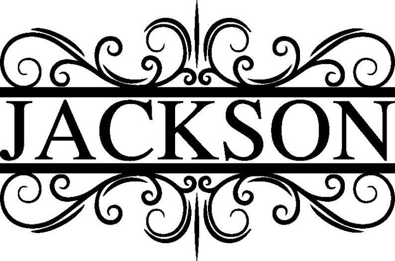 49 Most Common Last Names Monogram for Laser, Vinyl, Cnc, and Much More