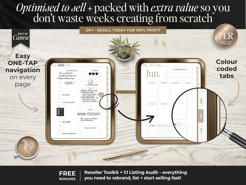 one-tap easy navigation with fully hyper-linked pages