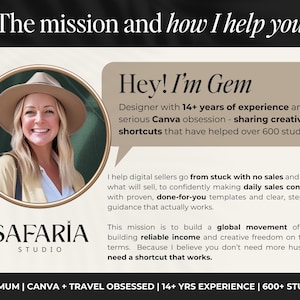 About Safaria Studio and how I help you make daily sales on Etsy