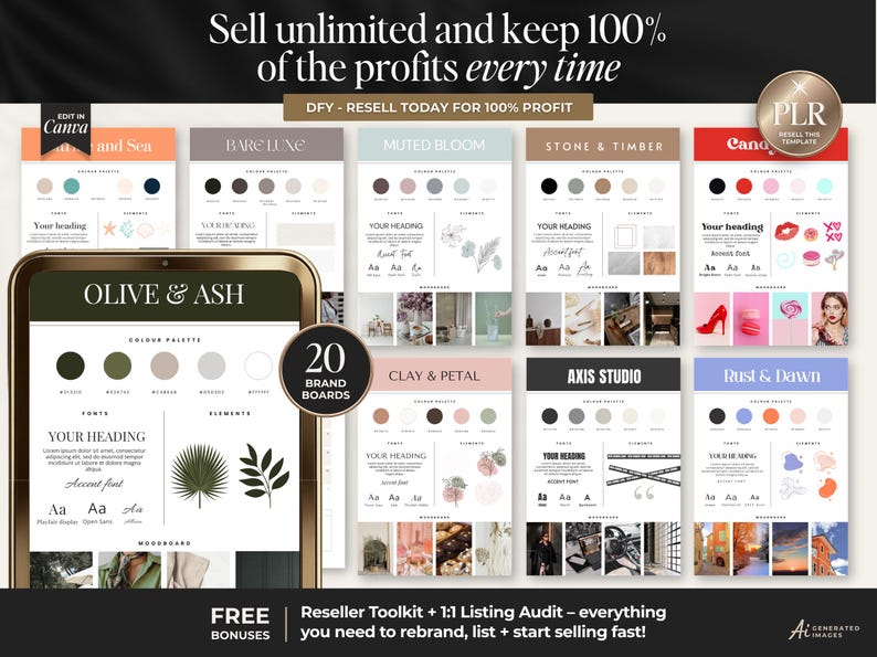 done-for-you brand boards