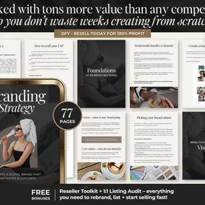 Brand strategy workbook for small business owners