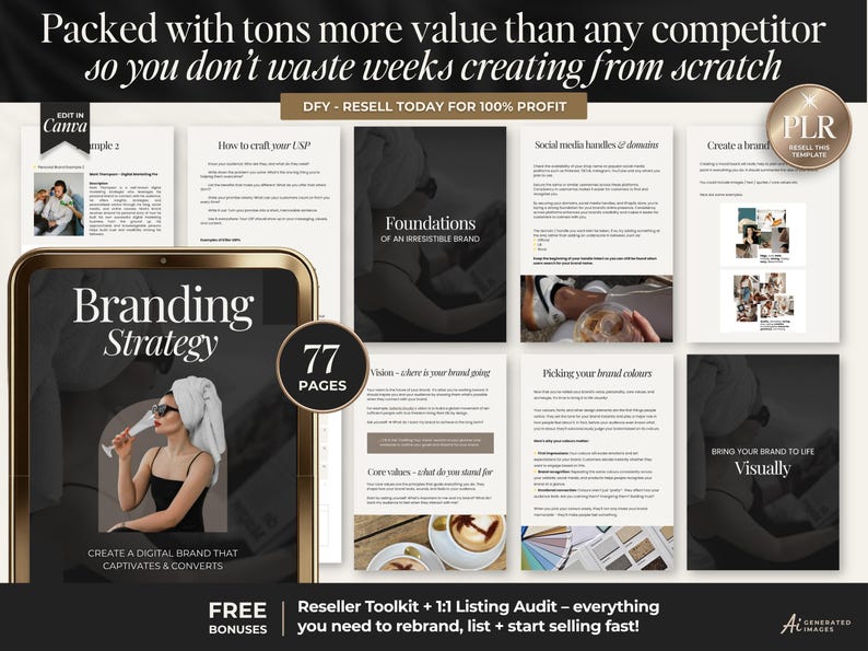 Brand strategy workbook for small business owners