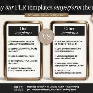 why these are the best plr digital product templates