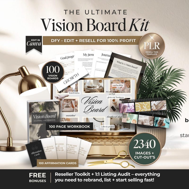 Vision Board Kit - Etsy