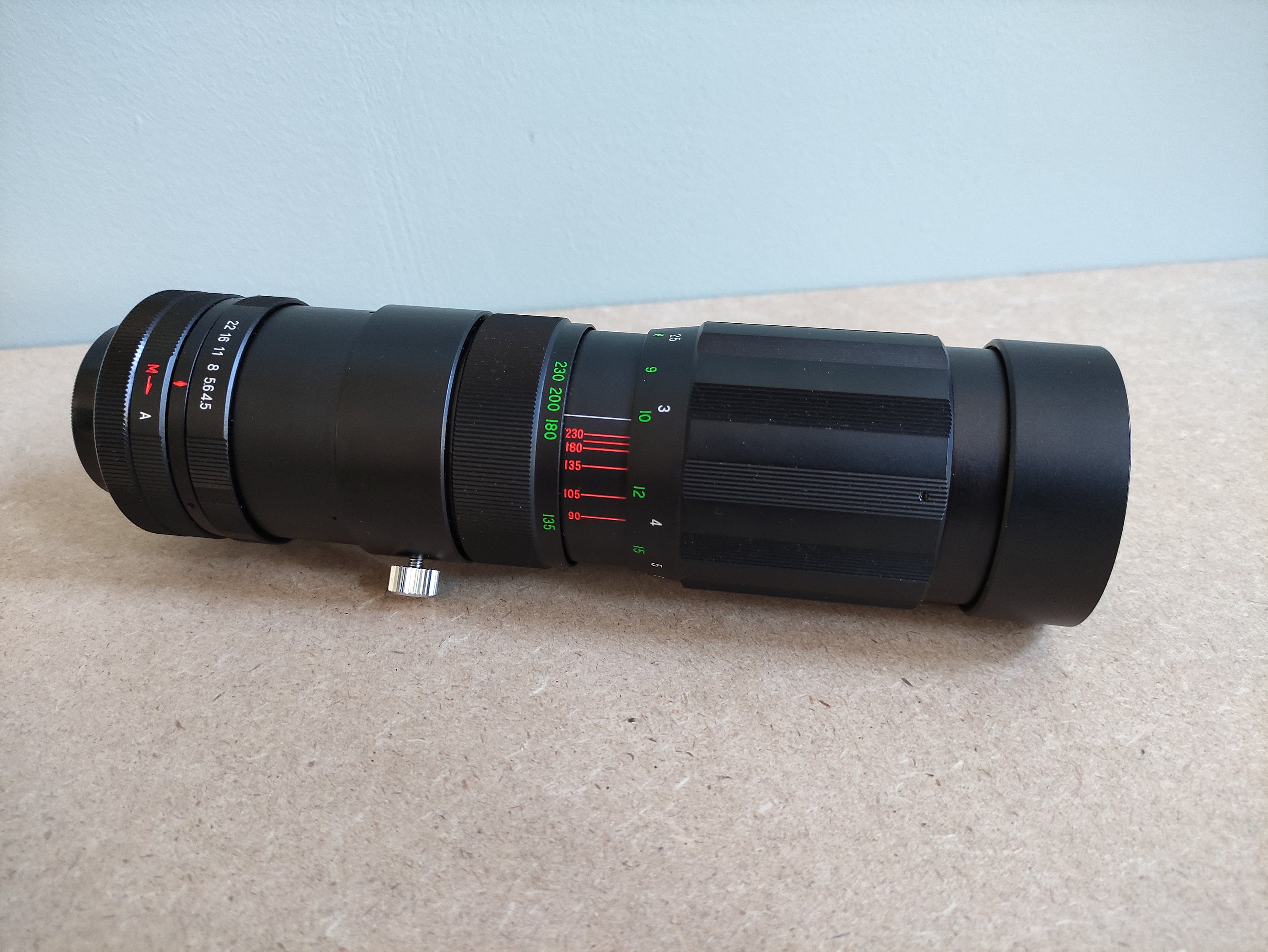 Objectif Soligor 90-230 Mm F/4.5 – Monture Nikon AI (Manuel, Très Bon État)