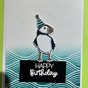 Puffin - Shore Hope Aujourd’hui est une carte d’anniversaire spéciale