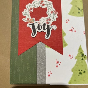 Tarjeta de Navidad- Alegría