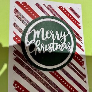 Buon Natale CandyCane Stripes