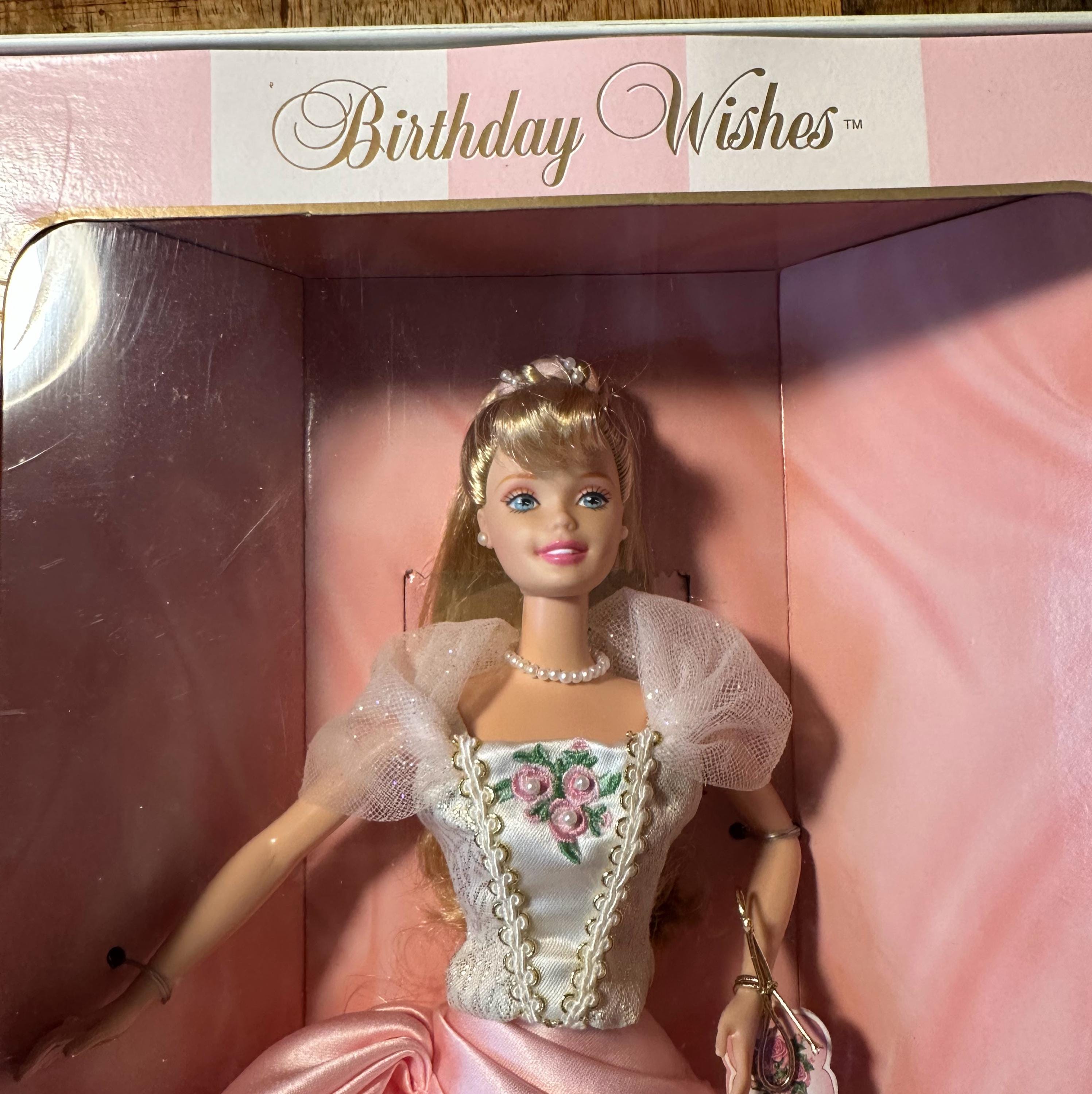 Barbie | Collector Edition Birthday Wishes Barbie 1998 - Etsy Barbie | Collector Edition Birthday Wishes Barbie 1998 - Etsy