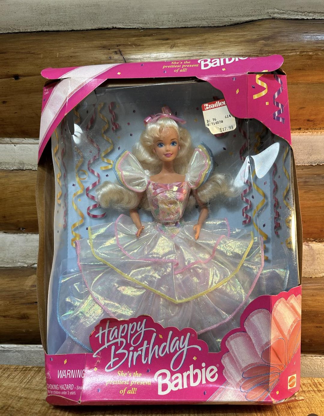 Amazon.com: Barbie Happy Birthday Doll - She's The Prettiest