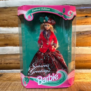 Barbie | Limited Edition Season&#39;s Greetings Barbie 1994