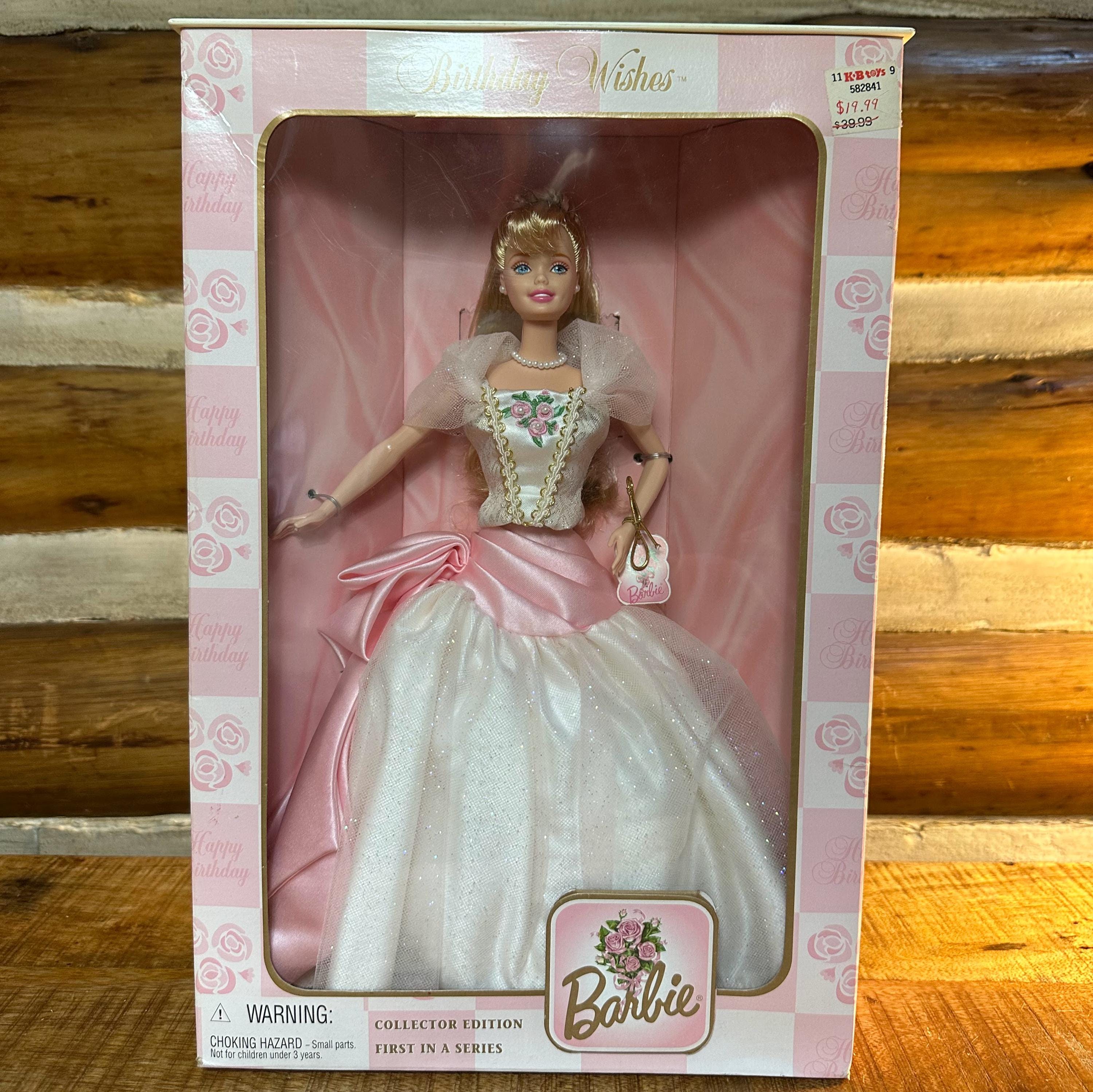 Barbie | Collector Edition Birthday Wishes Barbie 1998 - Etsy Barbie | Collector Edition Birthday Wishes Barbie 1998 - Etsy