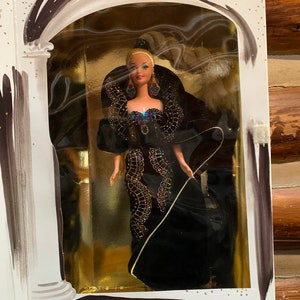 90s barbie black dress 1990s Black Barbies