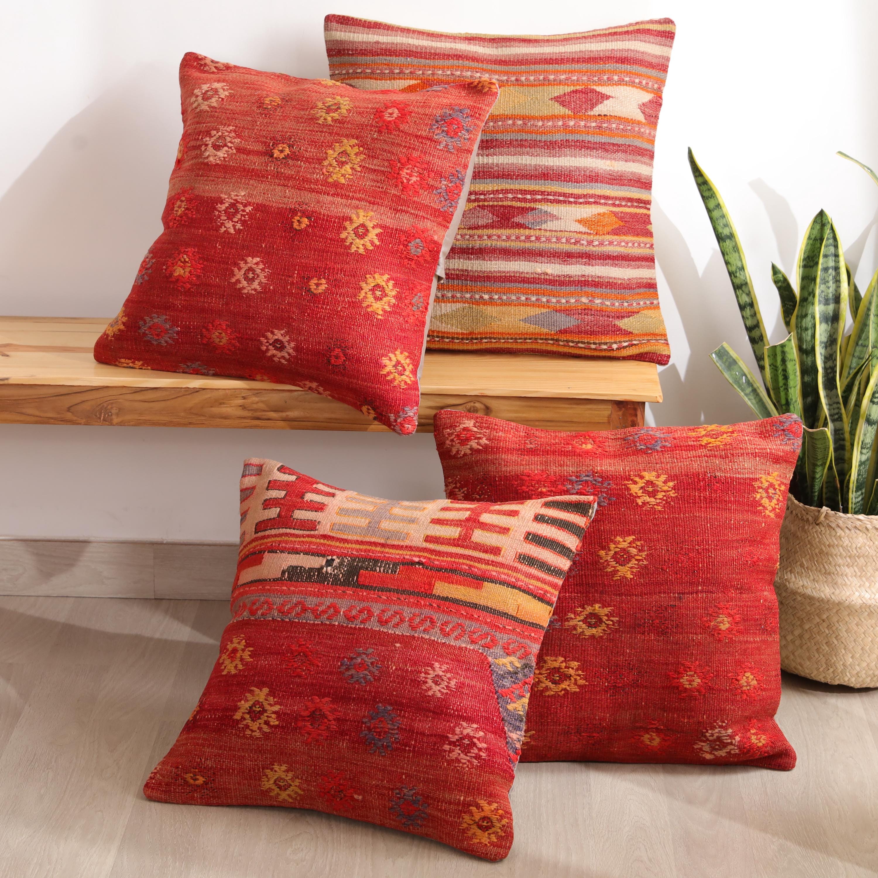 22x22 Vintage Quilt Pillow Cover - Etsy