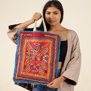 Bolsos Boho, Bolsos Banjara, Bolso de algodón bordado, , bolso de hombro, bolso de mano indio, bolso gitano, bolso étnico, bolso espejo, bolsos bordados a mano