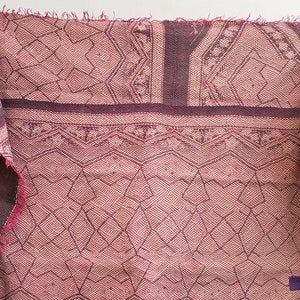 Vintage Kantha Quilt Reversible Kantha Throw Cotton Quilt Handmade Kantha Bedspread Kantha Bed cover Hand stitched Quilt September 0809