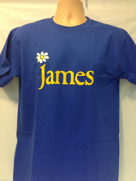 Mens 'JAMES' T Shirt in Blue UK SIZES Etsy