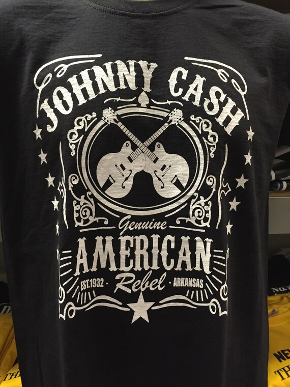 Johnny cash t shirt uk Clearance