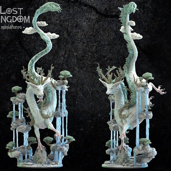 Miniature Forest Dragon Etsy