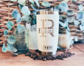 Vaso YETI personalizado: taza de viaje de 20 oz/30 oz con grabado láser personalizado