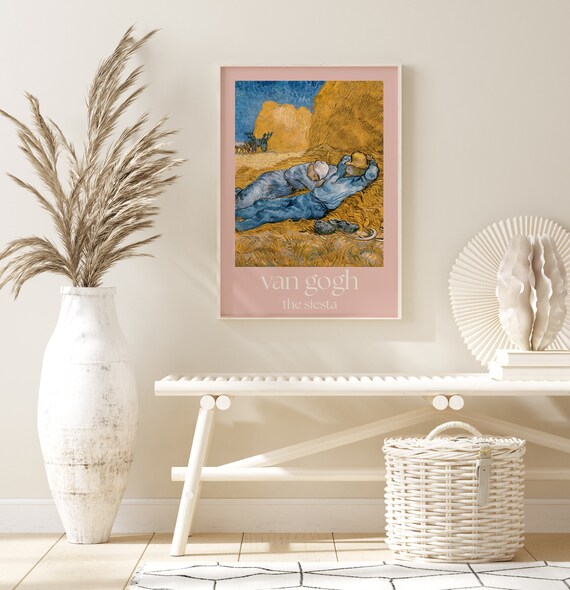 Poster Van Gogh The siesta