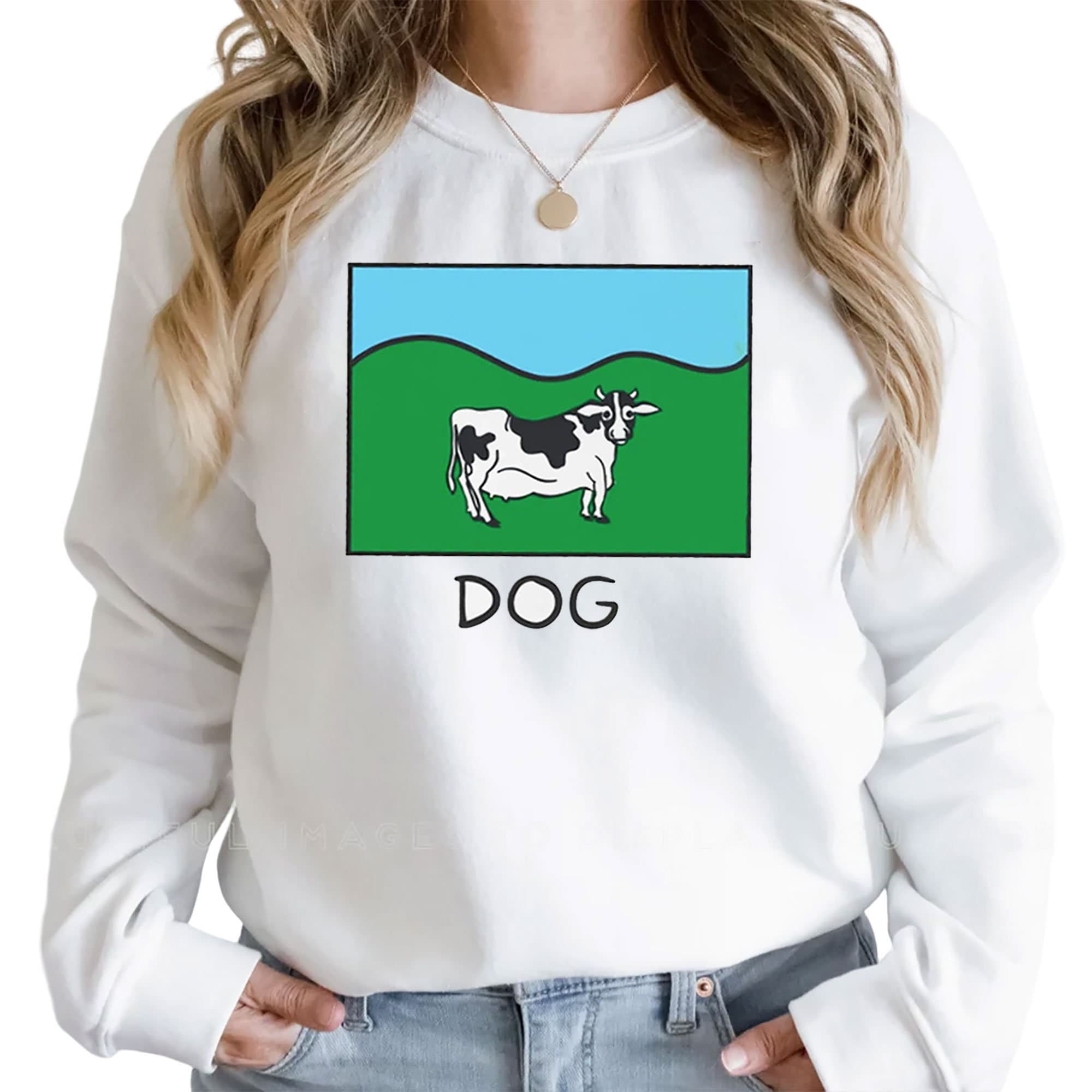 Funny ‘Herd That Cow’ Graphic Tee For Women – Soft Cotton Blend Short Sleeve Top, Casual Farm Animal Design