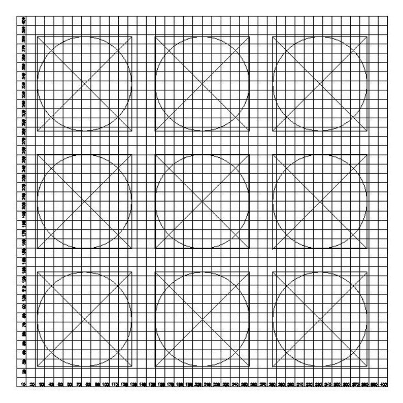 Ortur Laser Master Pro Bed Grid digital File, Instant Download
