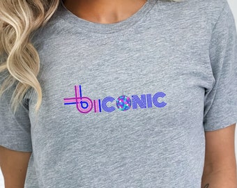 Retro Subtle Bi Pride Shirt - Bisexual Bi Pride Outfit 70s Vintage Popular Right now, Retro Disco Discreet Bi Tee from Best Selling Items
