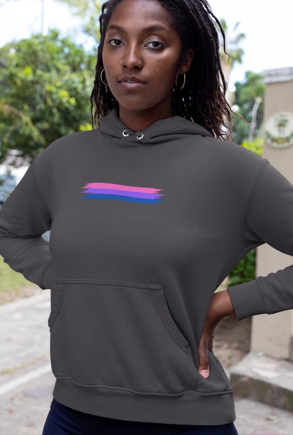 Subtle Bi Pride Bi Flag Hoodie Bisexual Subtle Pride Outfit in Bisexual Flag Colors bisexual Sweatshirt for Discreet Pride Bisexual Gifts Etsy