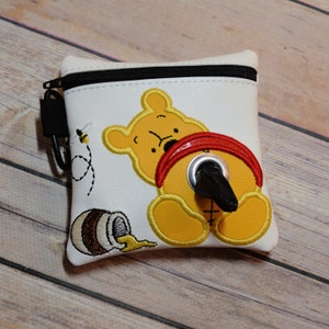 Customized Dog Poo Bag Holder, Disposable Diaper Bag Holder - Pooh