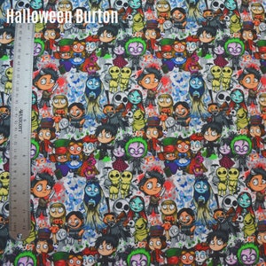 Aangepaste stof - Halloween Burton