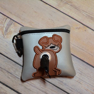Customized Dog Poo Bag Holder - Boxer