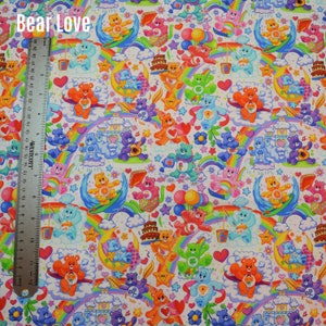 Custom Fabric - Bear Love