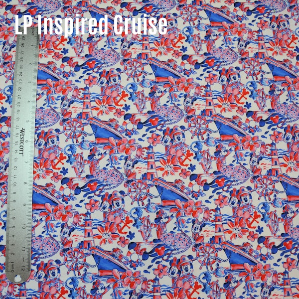 Cruise Ship Fabric Etsy