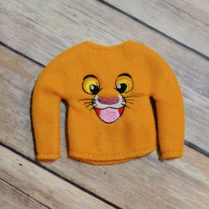 Elf/Doll Sweater - Lion King, Simba