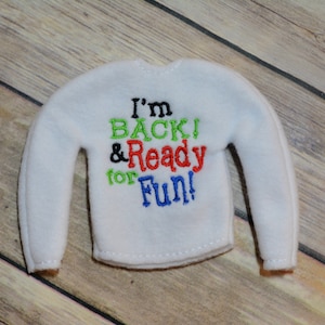 Elf/Doll Sweater - I&#39;m Back