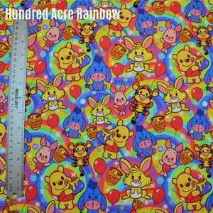Custom Fabric - Hundred Acre Rainbow
