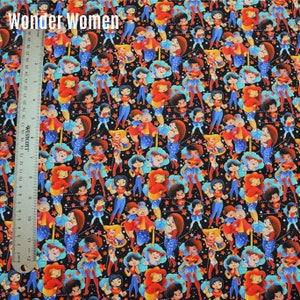 Custom Fabric - Wonder Women