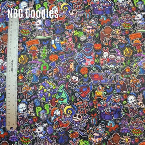 Custom Fabric - NBC Doodles