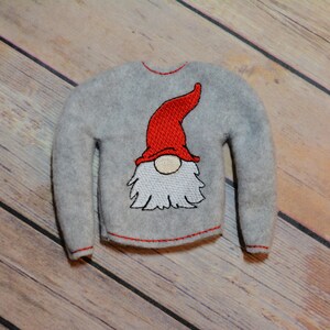 Elf/Doll Sweater - Santa Gnome